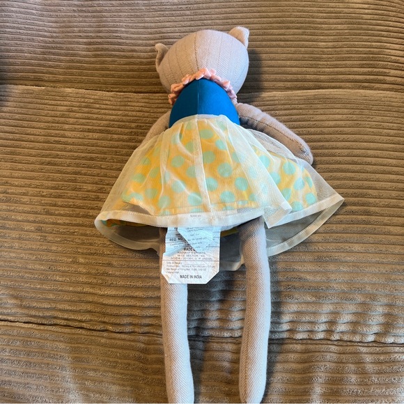 Pillowfort Cat Kitty Plush Stuffed Animal 18” Pillow Doll Tutu Star Dress - Picture 5 of 5